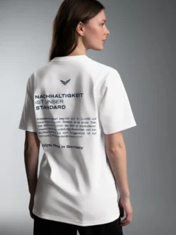 Heavy T-Shirt 100% Baumwolle Weiss