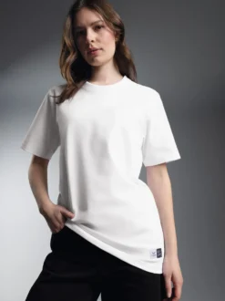 Heavy T-Shirt 100% Baumwolle Weiss