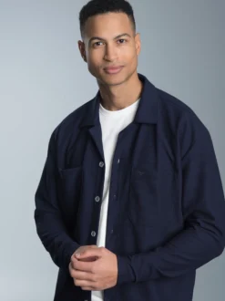 Hemdjacke/Overshirt Navy