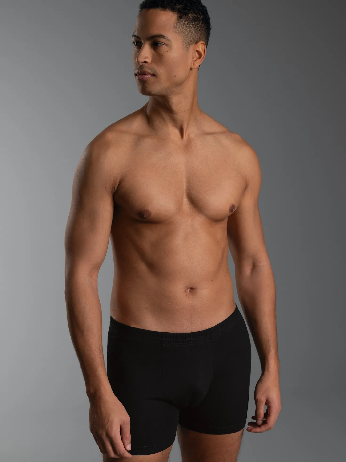 Herren Pant in bequemer Stretch-Qualität Schwarz