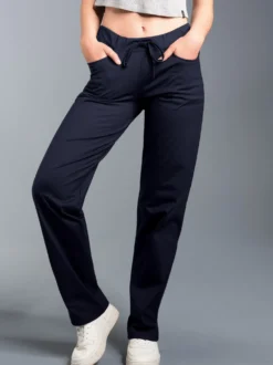 Hüfthose DELUXE Baumwolle Navy