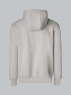 Hoodie aus SweatqualitätGrau-melange