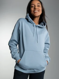 Hoodie aus SweatqualitätPearl-blue