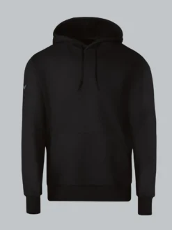 Hoodie aus SweatqualitätSchwarz