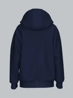 Hoodie in leichter Sweat-Qualität Navy