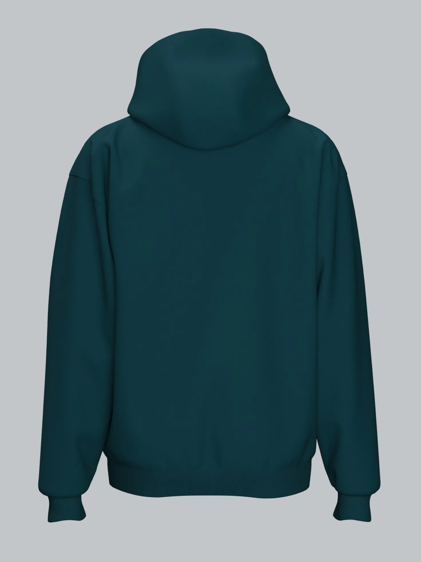 Hoodie mit modischem Logo-Weblabel Saphir