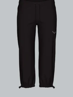 ¾ Hose mit Kristallsteinen Schwarz