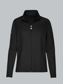 Jacke mit funkelnden Strass-Steinen Schwarz