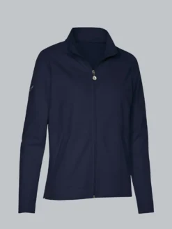 Jacke mit funkelnden Strass-Steinen Navy