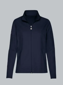 Jacke mit funkelnden Strass-Steinen Navy