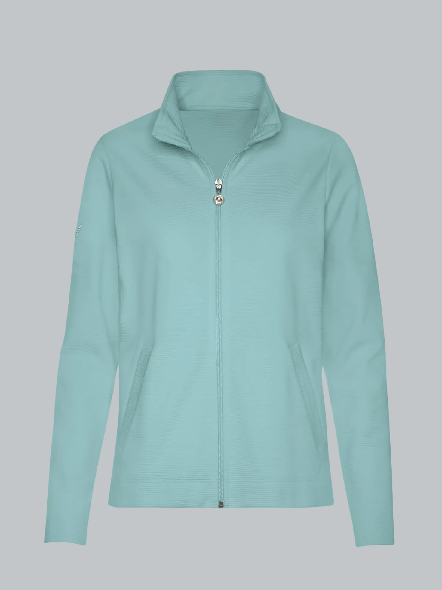 Jacke mit funkelnden Strass-Steinen Gletscher