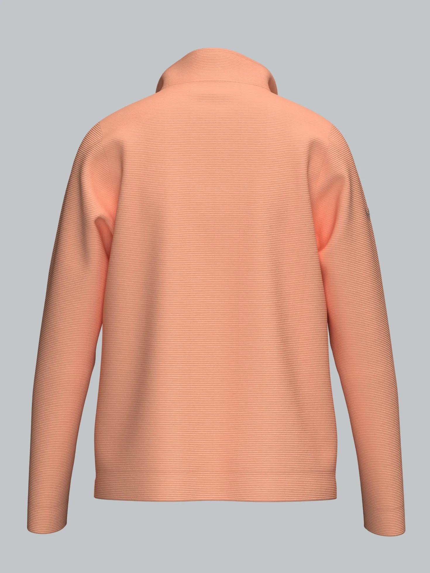 Jacke mit funkelnden Strass-Steinen Apricot