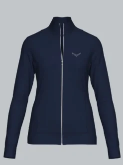 Jacke veredelt mit Kristallsteinen Navy