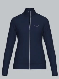 Jacke veredelt mit Kristallsteinen Navy