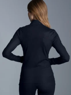 Jacke veredelt mit Kristallsteinen Navy