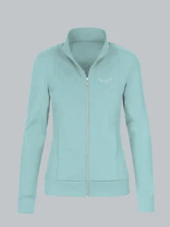 Jacke veredelt mit Kristallsteinen Gletscher