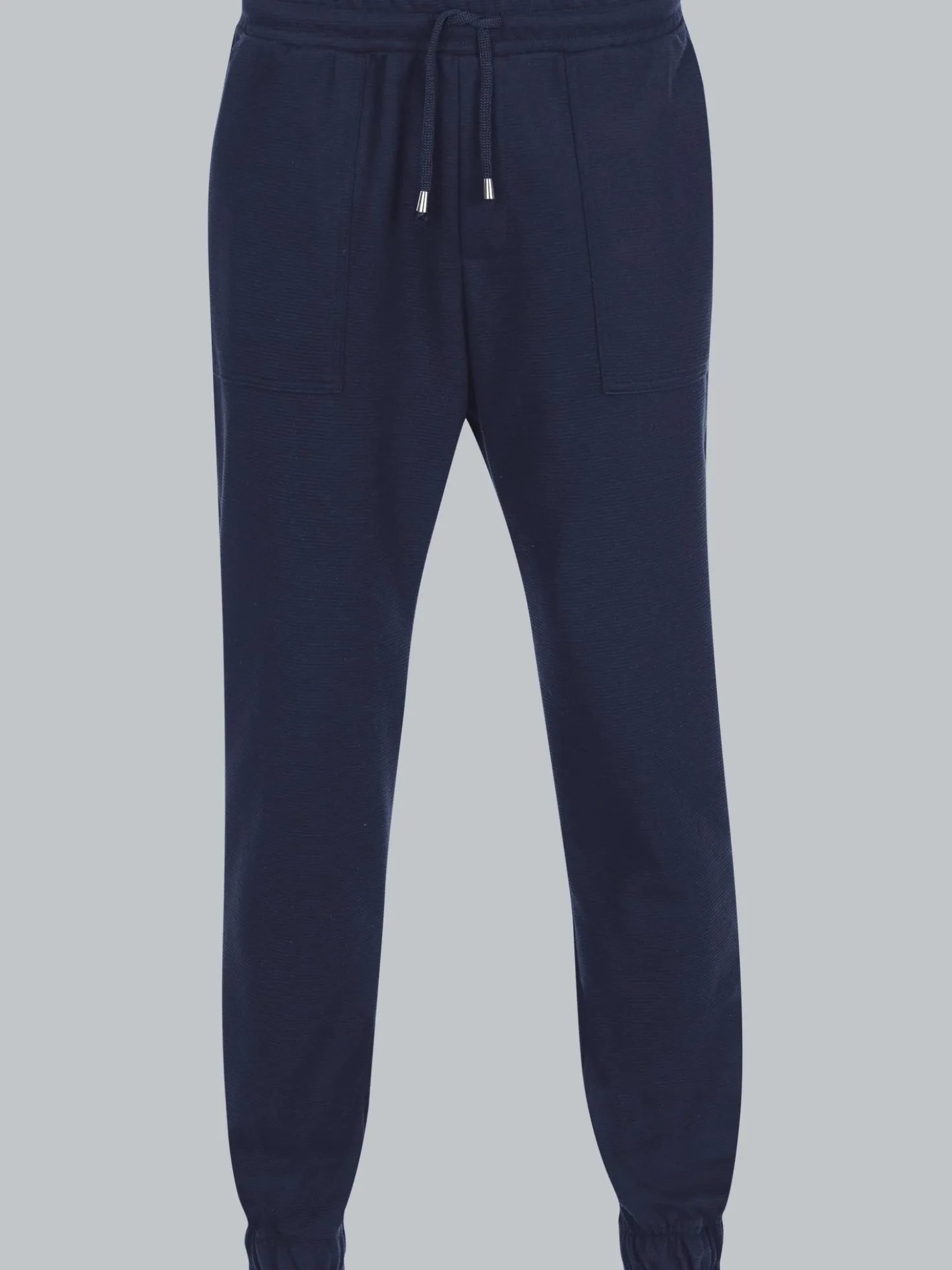 Jogginghose mit aufgesetzten Taschen Navy