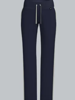 Jogginghose mit kontrastfarbigen Elementen Navy
