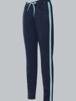 Jogginghose mit kontrastfarbigen Akzenten Navy/bunt