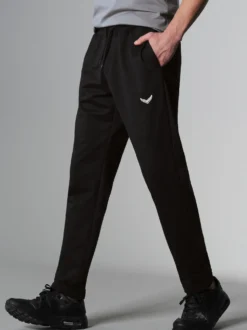 Jogginghose mit praktischem Kordelzug Schwarz