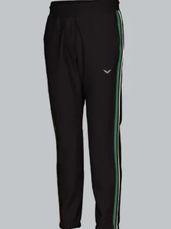 Jogginghose mit Seitenstreifen Schwarz