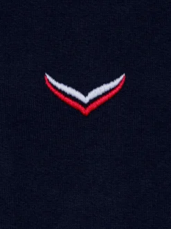 Jogginghose mit Seitenstreifen Navy