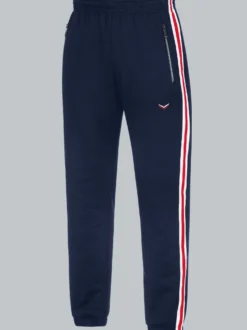Jogginghose mit Seitenstreifen Navy