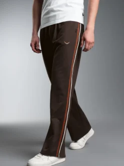Jogginghose mit weitem Bein Mocca