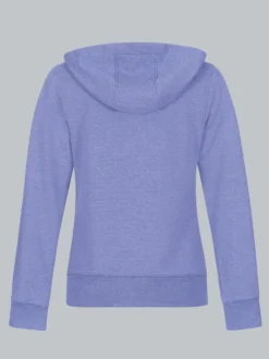 Kapuzenjacke Enzian-melange