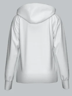 Kapuzenjacke Weiss