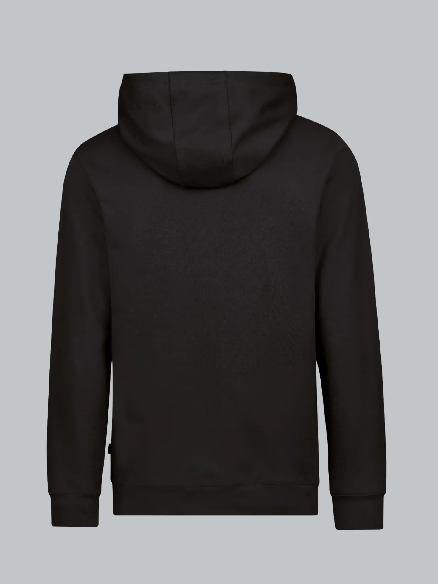 Kapuzenpullover mit großem 3D-Motiv Schwarz
