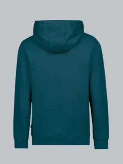 Kapuzenpullover mit großem 3D-Motiv Petrol