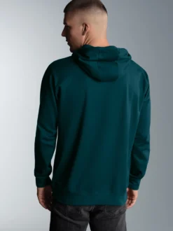 Kapuzenpullover mit großem 3D-Motiv Saphir