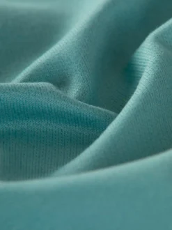 Kapuzenpullover mit großem 3D-Motiv Seegras