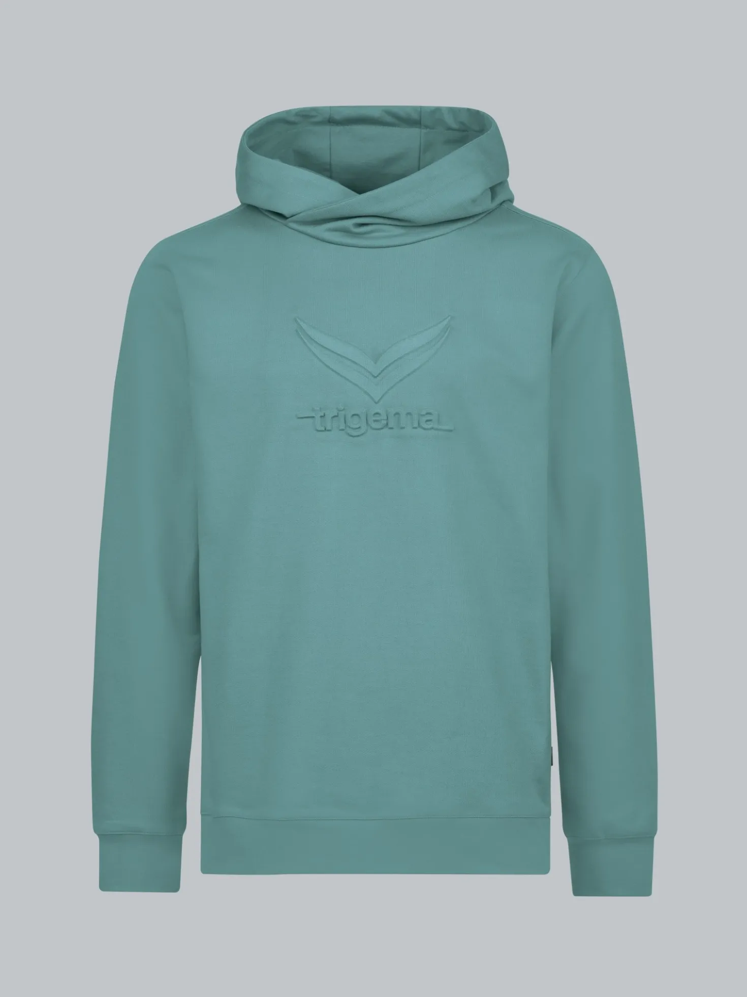 Kapuzenpullover mit großem 3D-Motiv Seegras