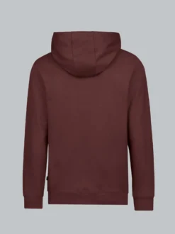 Kapuzenpullover mit großem 3D-Motiv Kastanie
