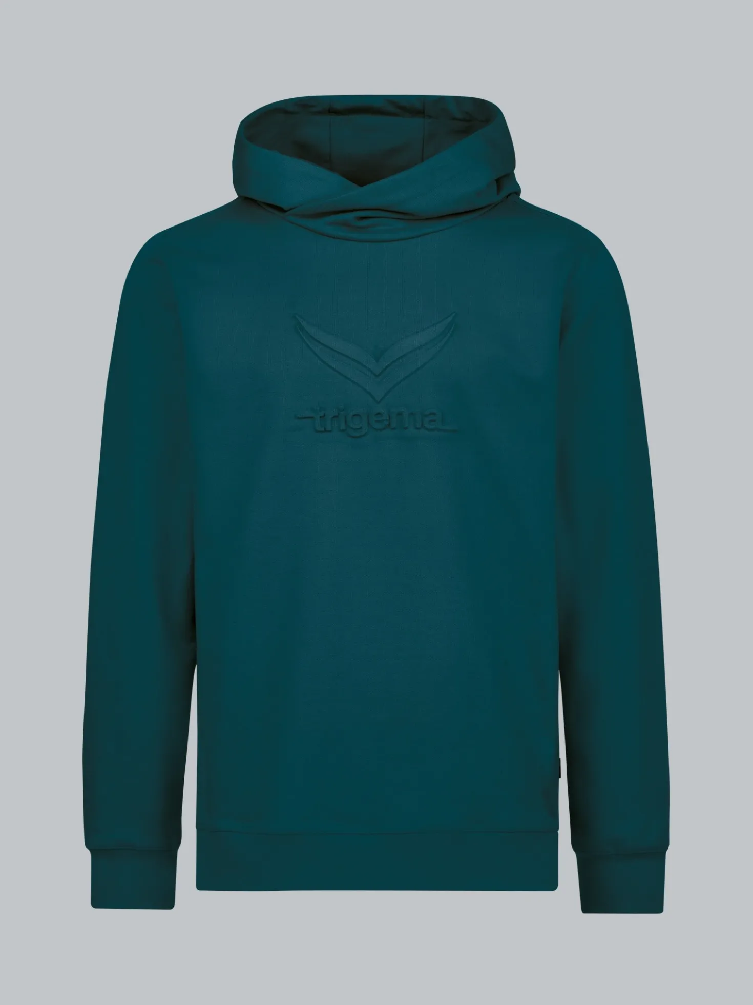 Kapuzenpullover mit großem 3D-Motiv Saphir