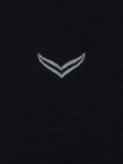 Kapuzensweatshirt aus Biobaumwolle Schwarz