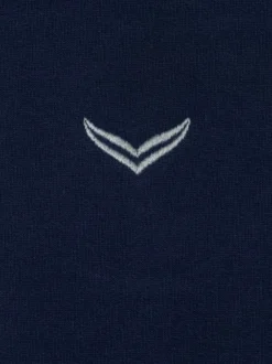 Kapuzensweatshirt aus Biobaumwolle Navy