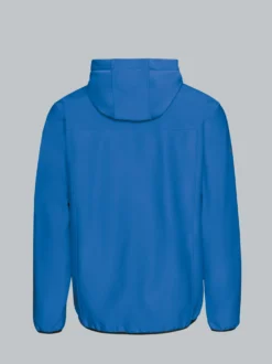 Klassische Softshell–Kapuzenjacke Electric-blue
