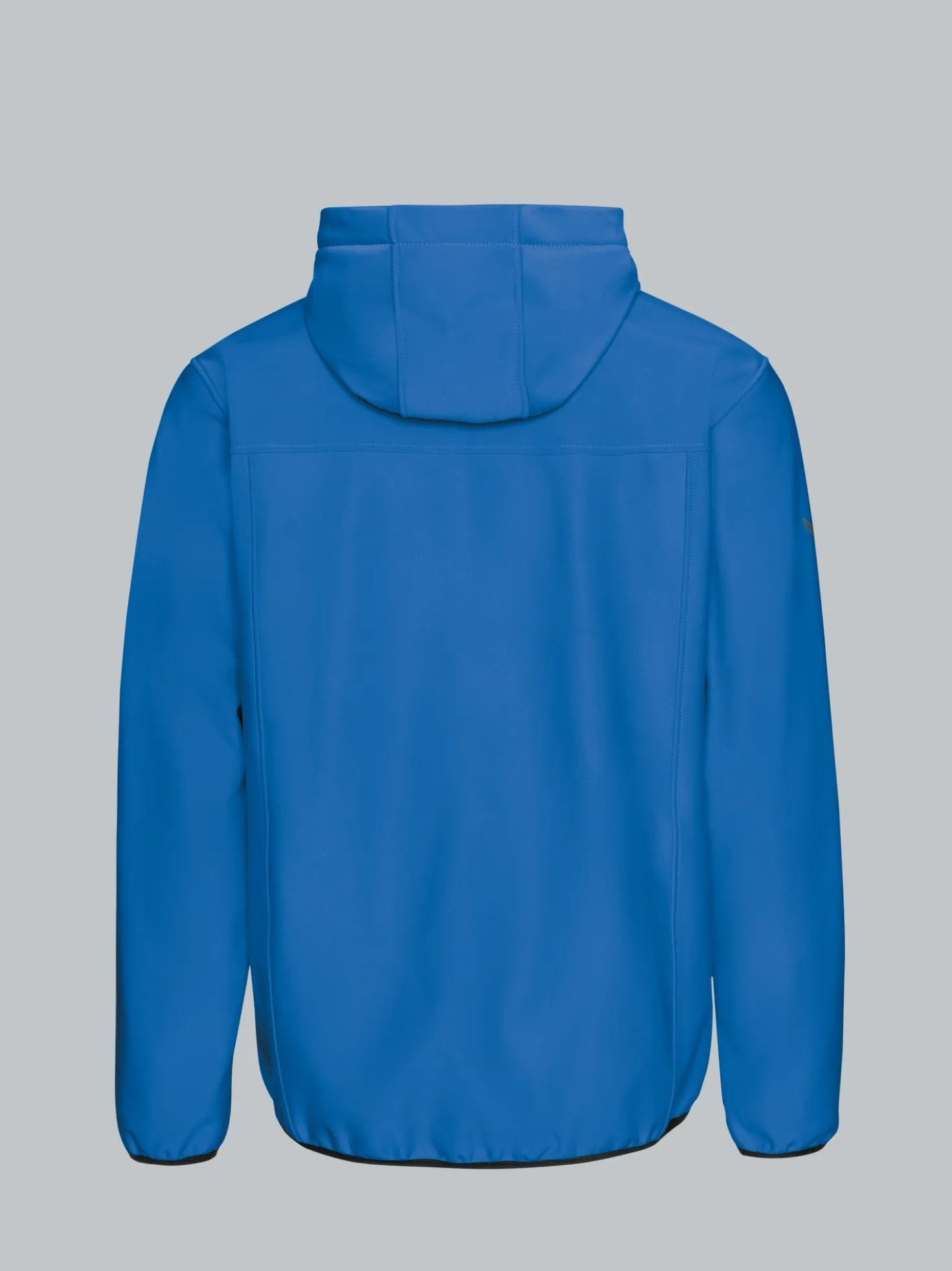 Klassische Softshell–Kapuzenjacke Electric-blue