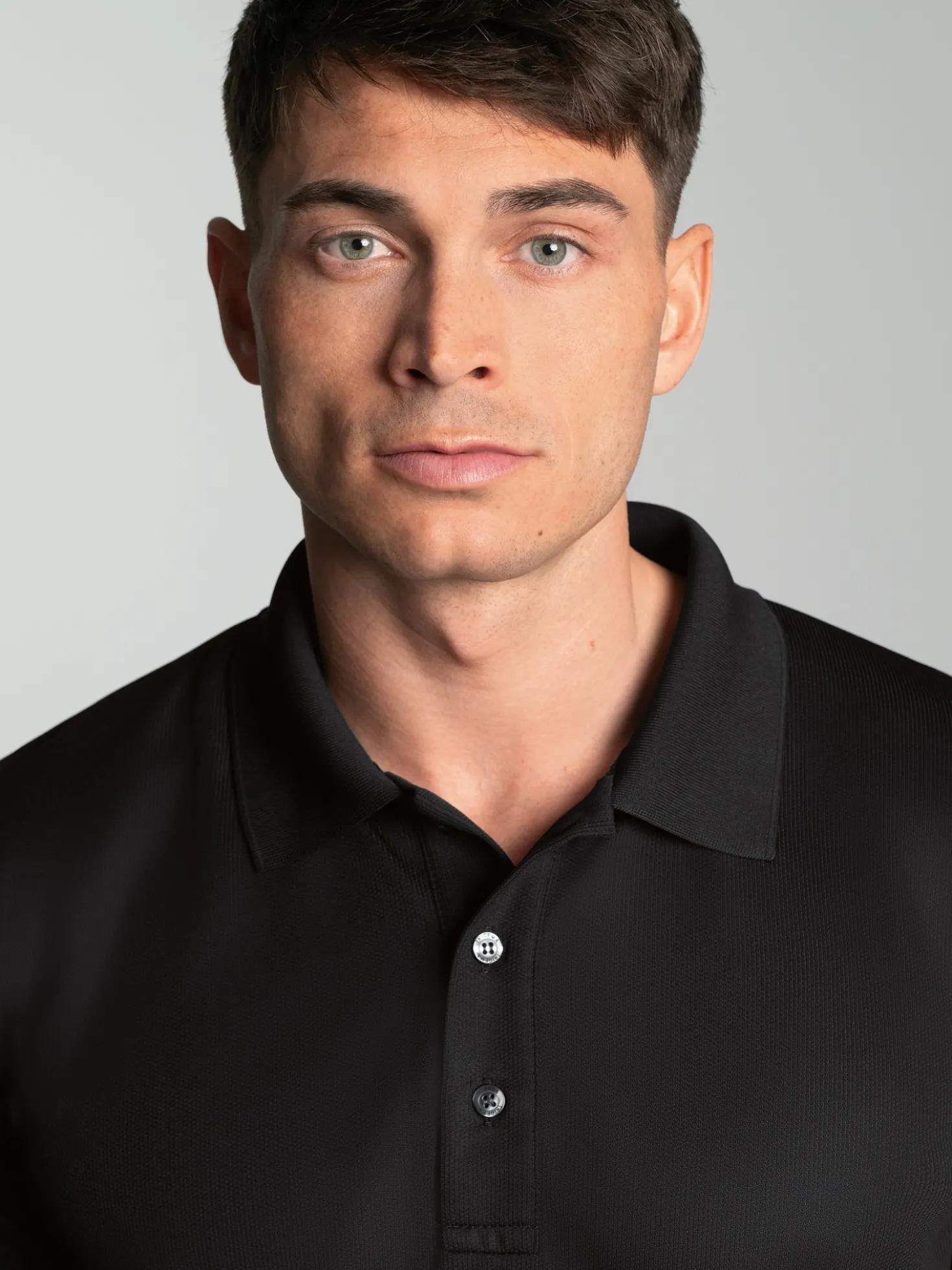 Klassisches Poloshirt COOLMAX® Schwarz