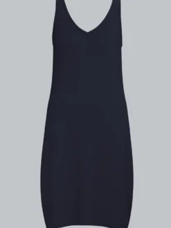 Kleid aus Viskose Navy