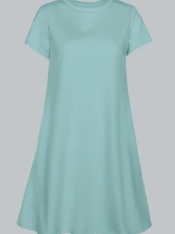 Kleid in Piqué-Qualität Gletscher
