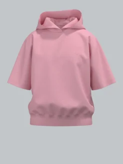 Kurzarm Hoodie Lilie