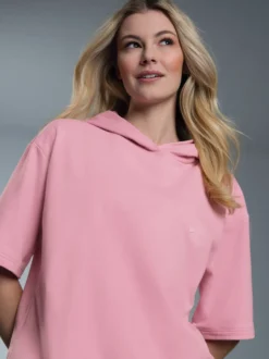 Kurzarm Hoodie Lilie