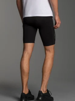 Kurze Radlerhose Schwarz