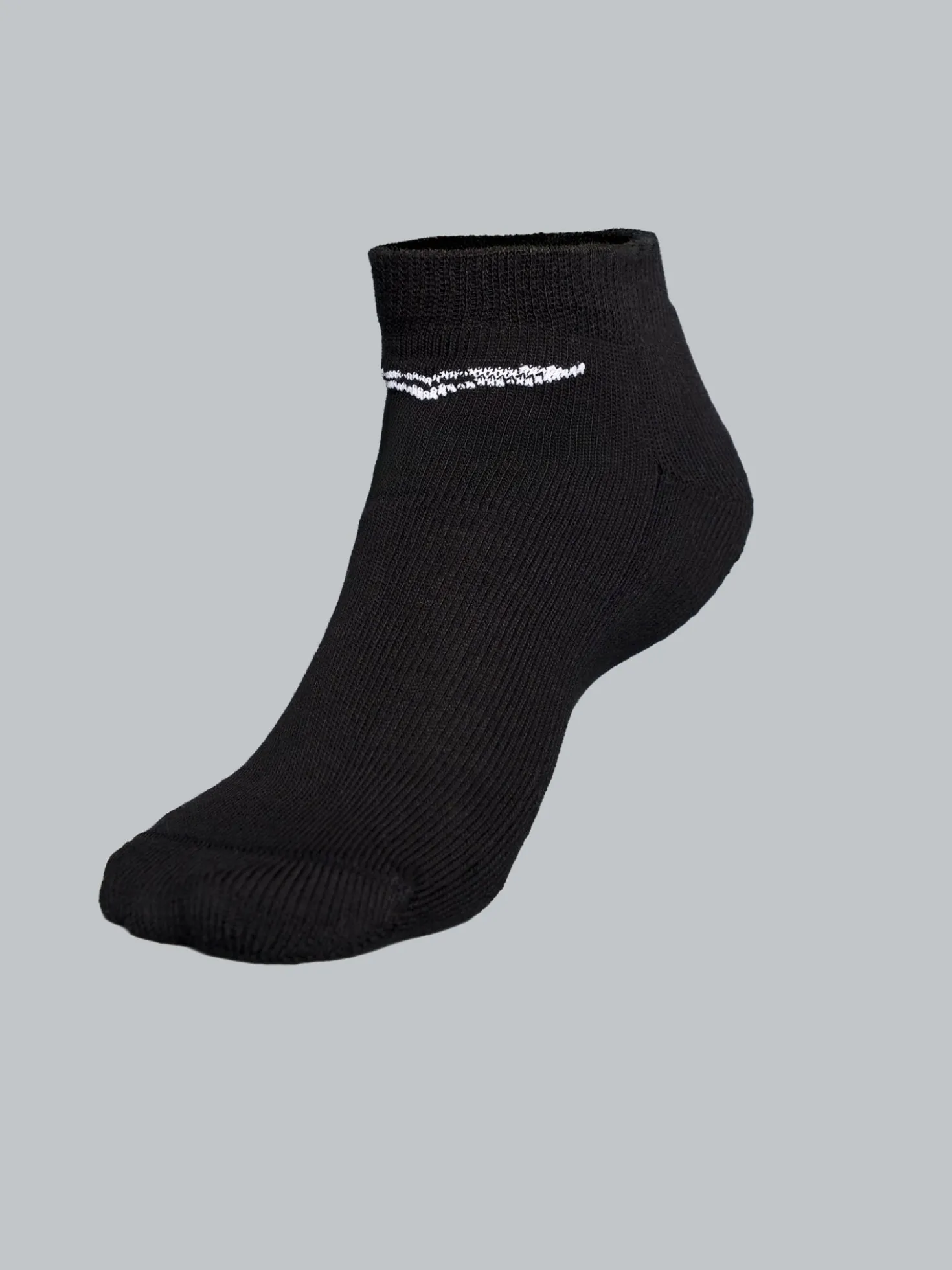 Kurzschaft-Socken im Doppelpack Schwarz