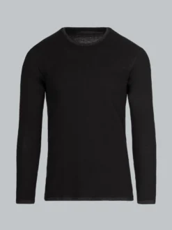 Langarm Funktionsshirt Schwarz
