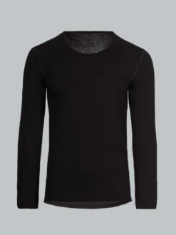 Langarm Funktionsshirt Schwarz